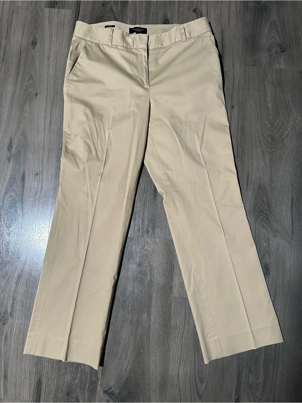 Women’s Talbots Heritage Khaki Straight-Leg Dress Pants - Beige Size 12